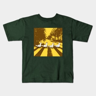 Abbey Road chickens Kids T-Shirt
